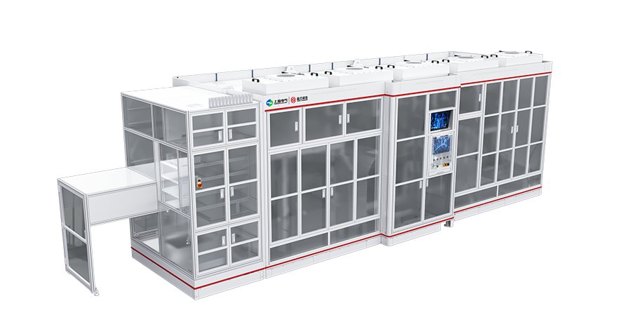 Prismatic power battery winding machine